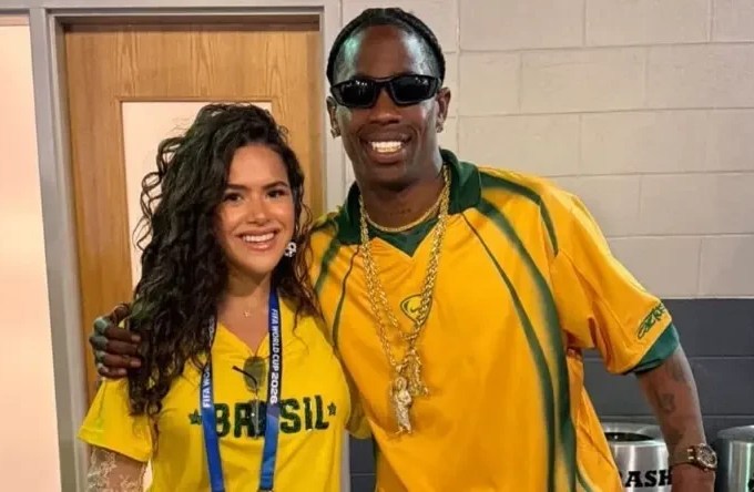 Como a moda fez Travis Scott roubar a cena no jogo do Brasil na Copa?
