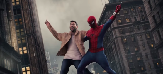 Messi faz parceria com Tom Holland para divulgar novo filme do Homem-Aranha