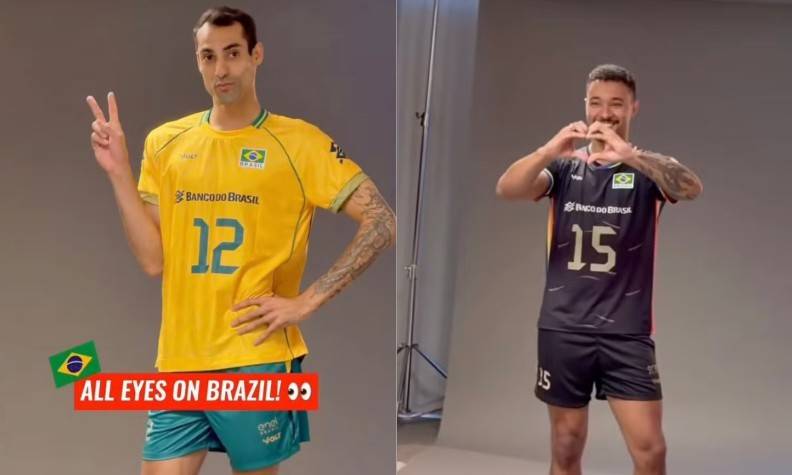 Jogadores da seleção brasileira de vôlei viram alvo de ataques homofóbicos