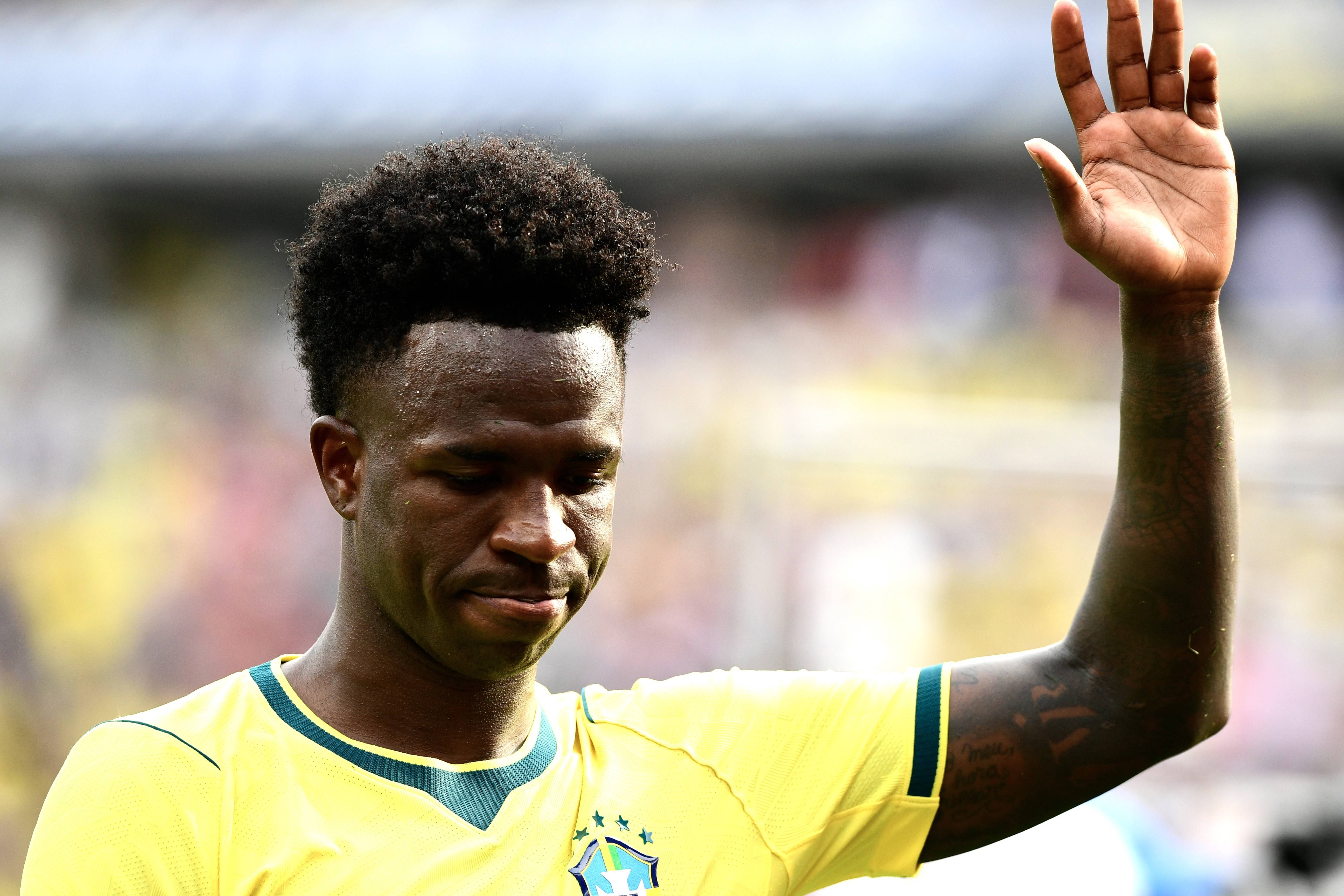 O que disse Vinícius Jr. sobre escolha do batedor de pênalti contra Noruega