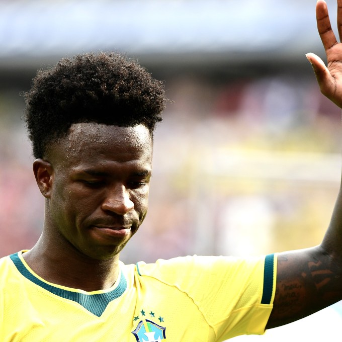 O que disse Vinícius Jr. sobre escolha do batedor de pênalti contra Noruega