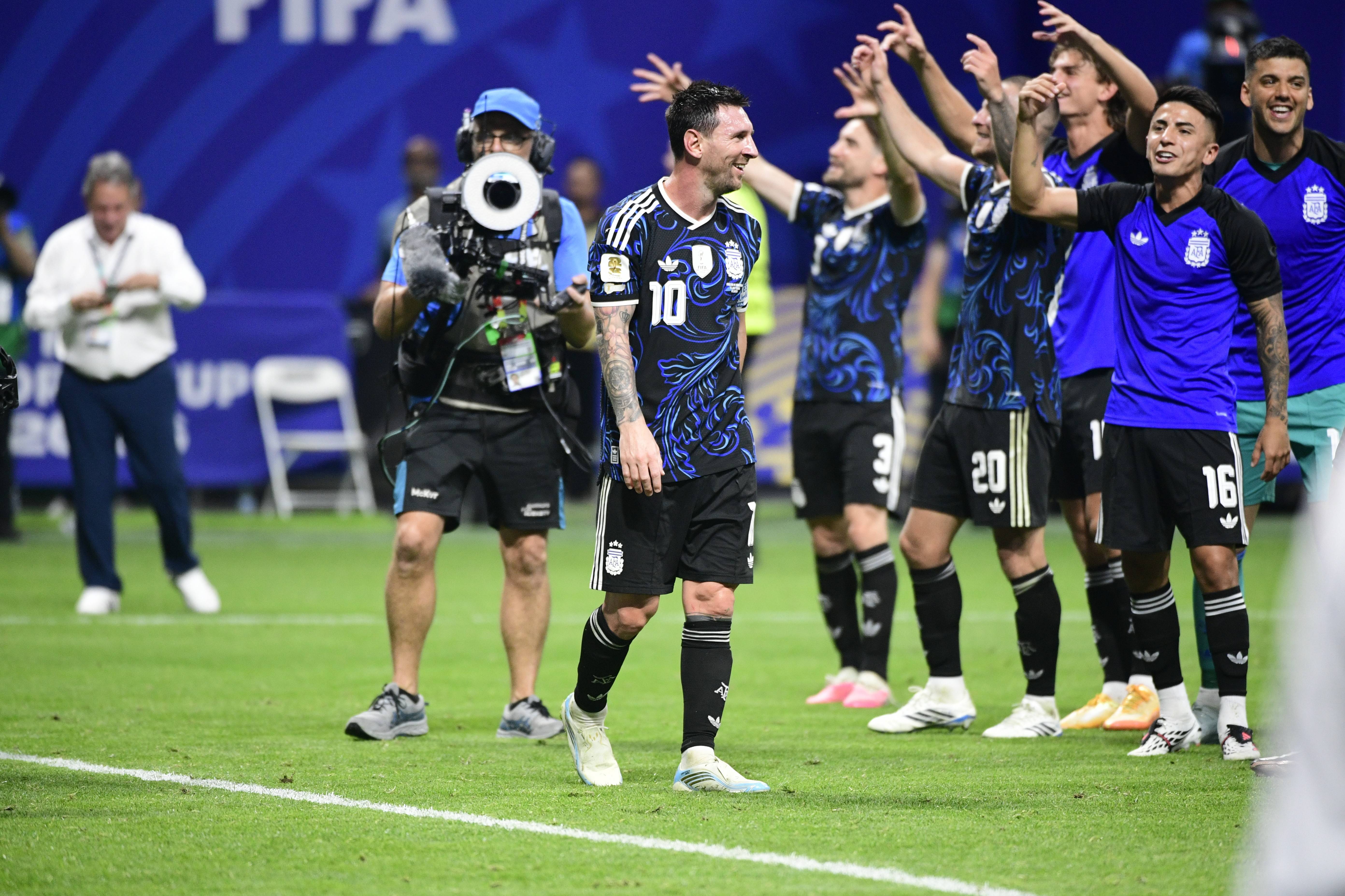 A mensagem de Messi para a seleção argentina antes da final da Copa