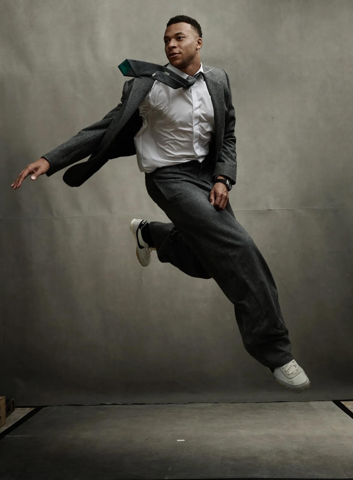 Kylian Mbapp&eacute; fotografado por Annie Leibovitz : puro movimento