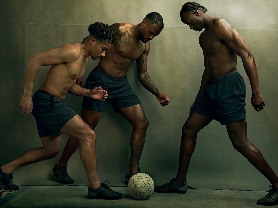 Foto de Annie Leibovitz para a exposu&ccedil;&atilde;o &ldquo;F&uacute;tbol 2026&rdquo;