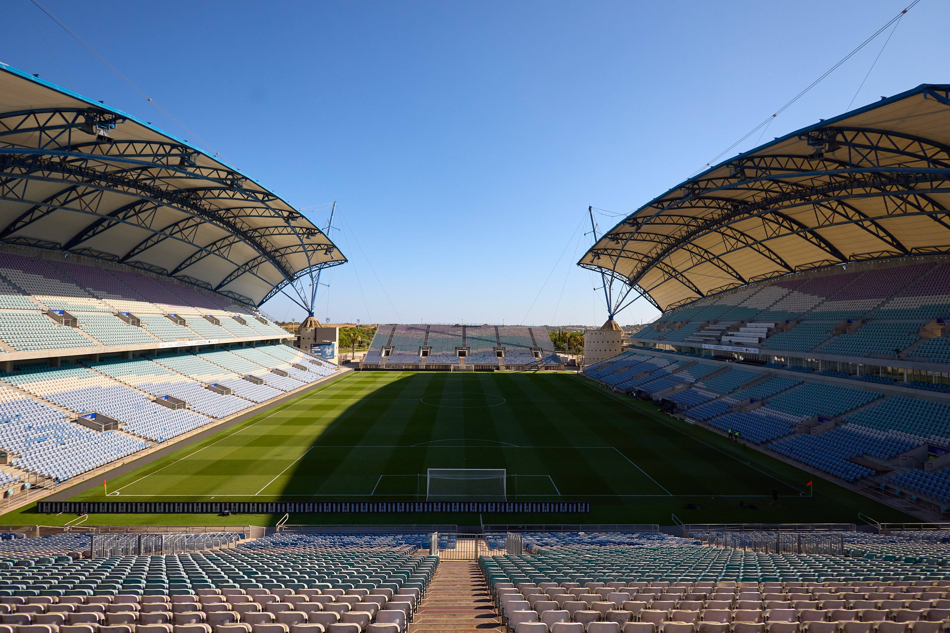 FARO, PORTUGAL - JULY 19: General view of the stadium before the pre-season friendly match between Sunderland and Sevilla at Estadio Algarve on July 19, 2025 in Faro, Portugal. (Photo by Fran Santiago/Getty Images)