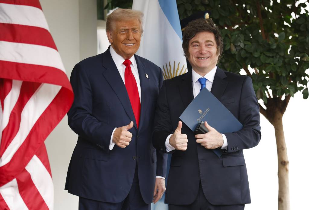 Donald Trump e Javier Milei