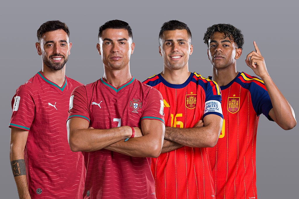 Cristiano Ronaldo joga hoje? Portugal e Espanha divulgam escalações