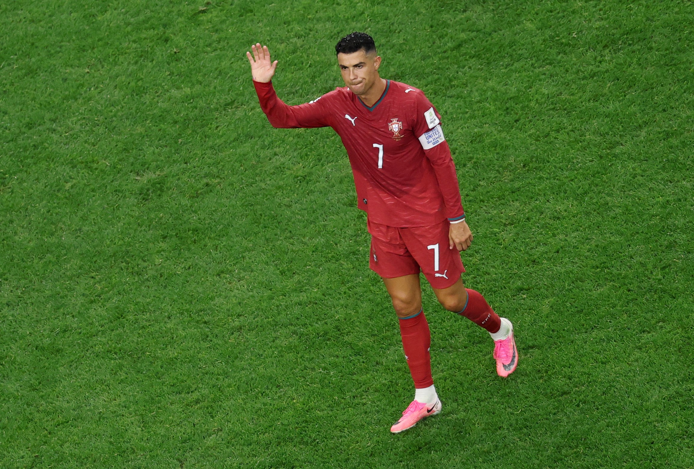 As últimas palavras de Cristiano Ronaldo em Copa do Mundo