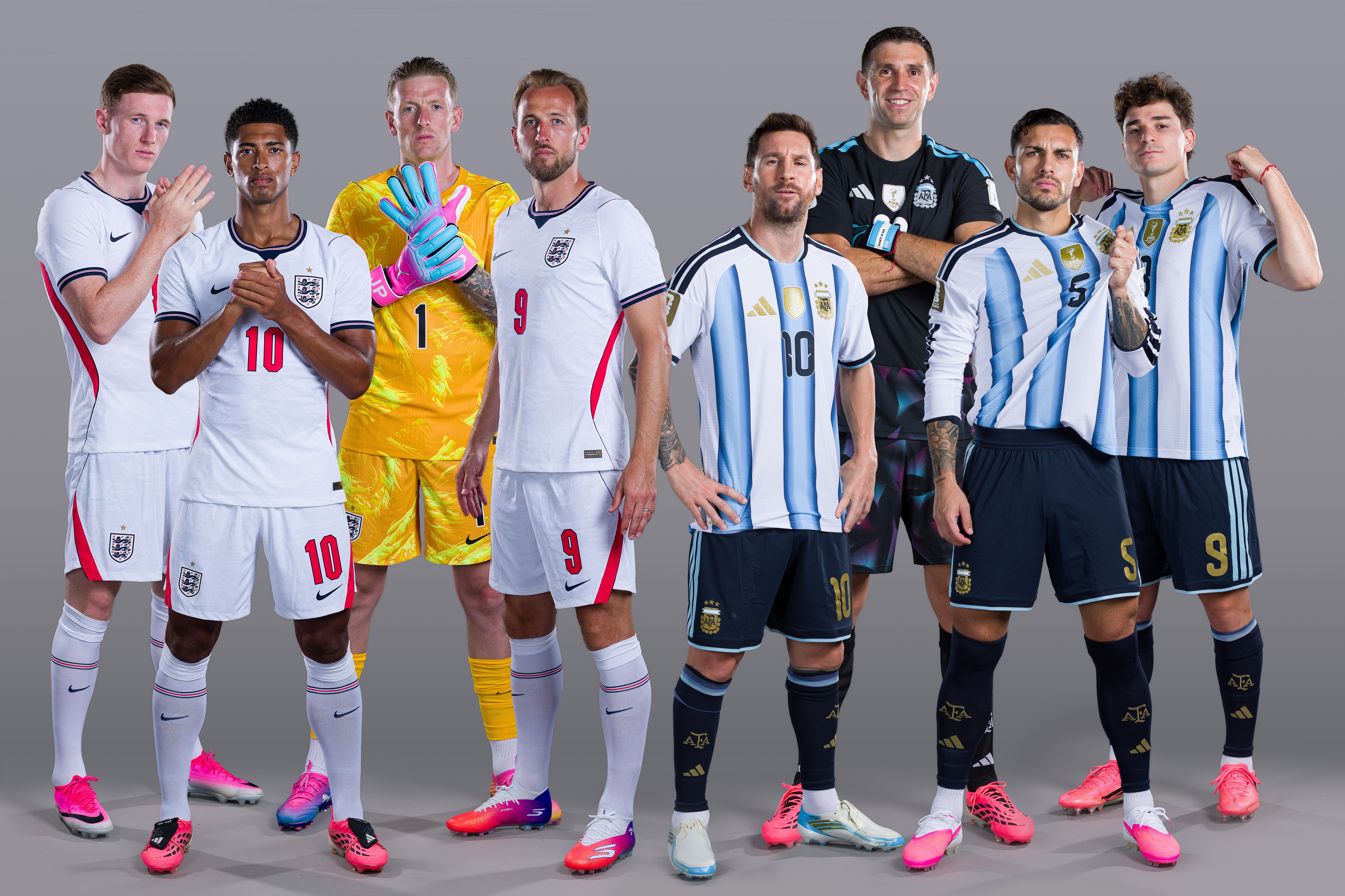 Inglaterra x Argentina: confira as escalações da semifinal da Copa do Mundo