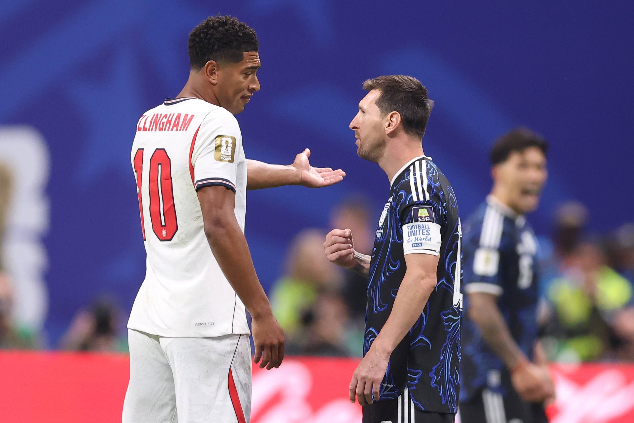 Bellingham revela o que disse a Messi em discussão na semifinal