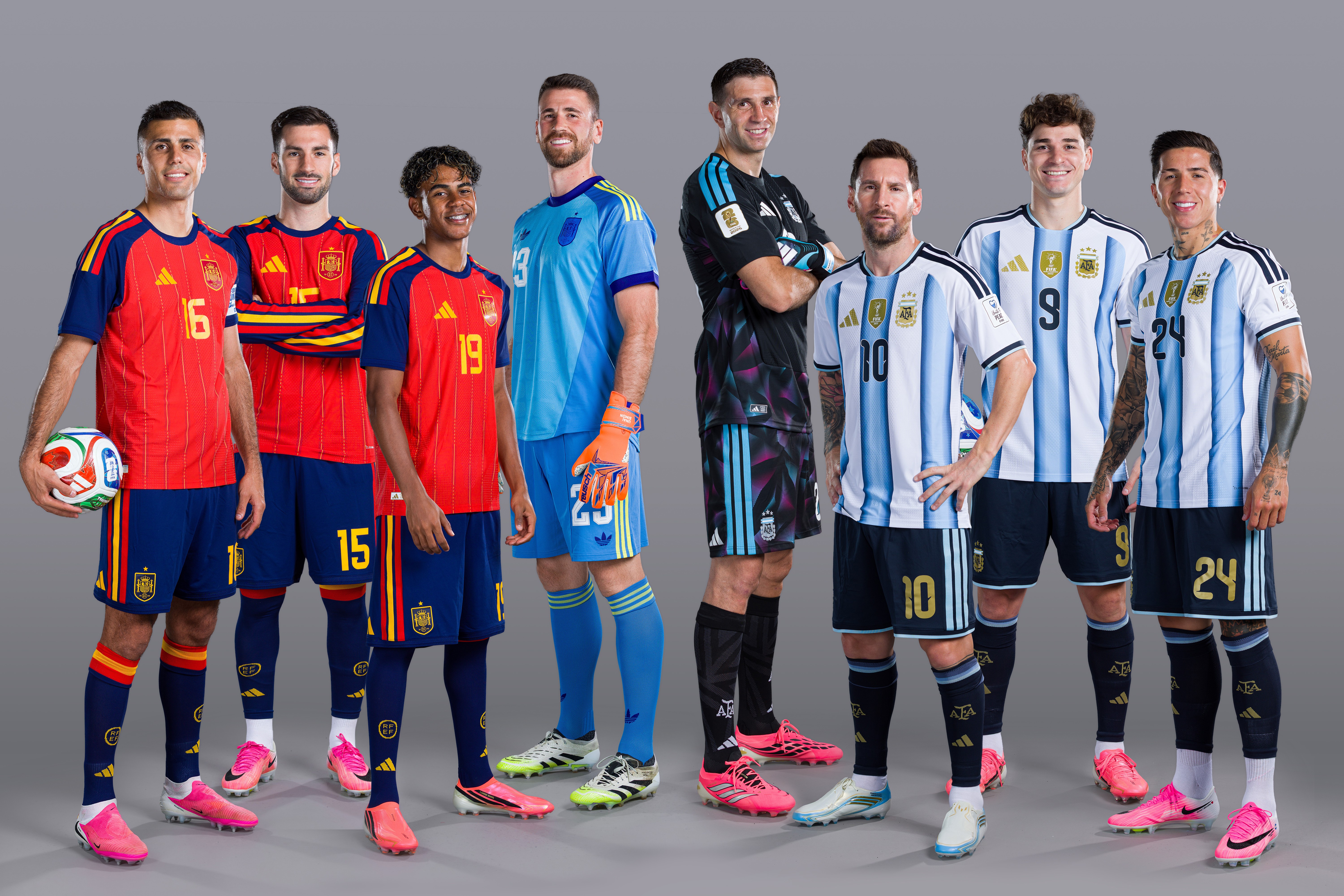 Espanha x Argentina: confira as escalações da final da Copa do Mundo