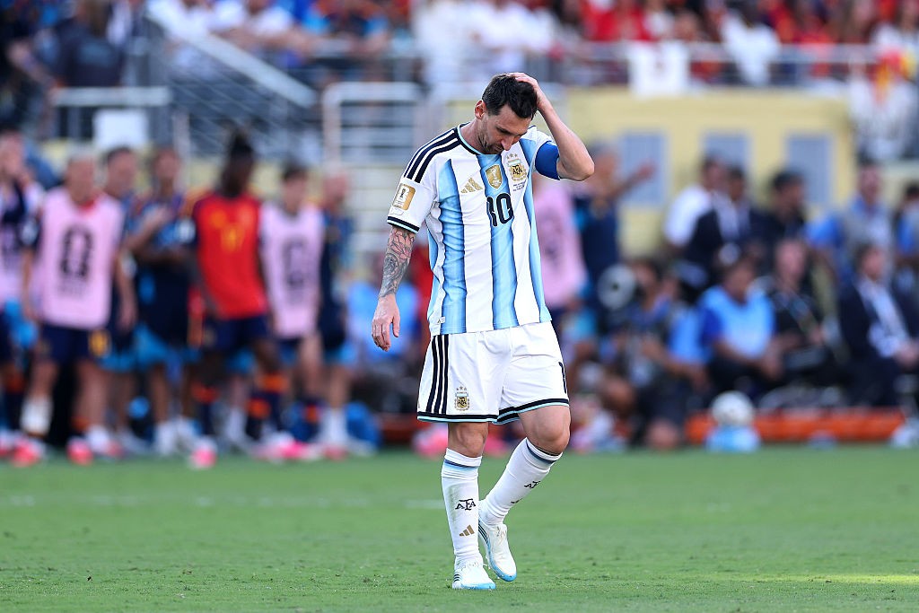 O retorno de Messi aos treinos após derrota da Argentina