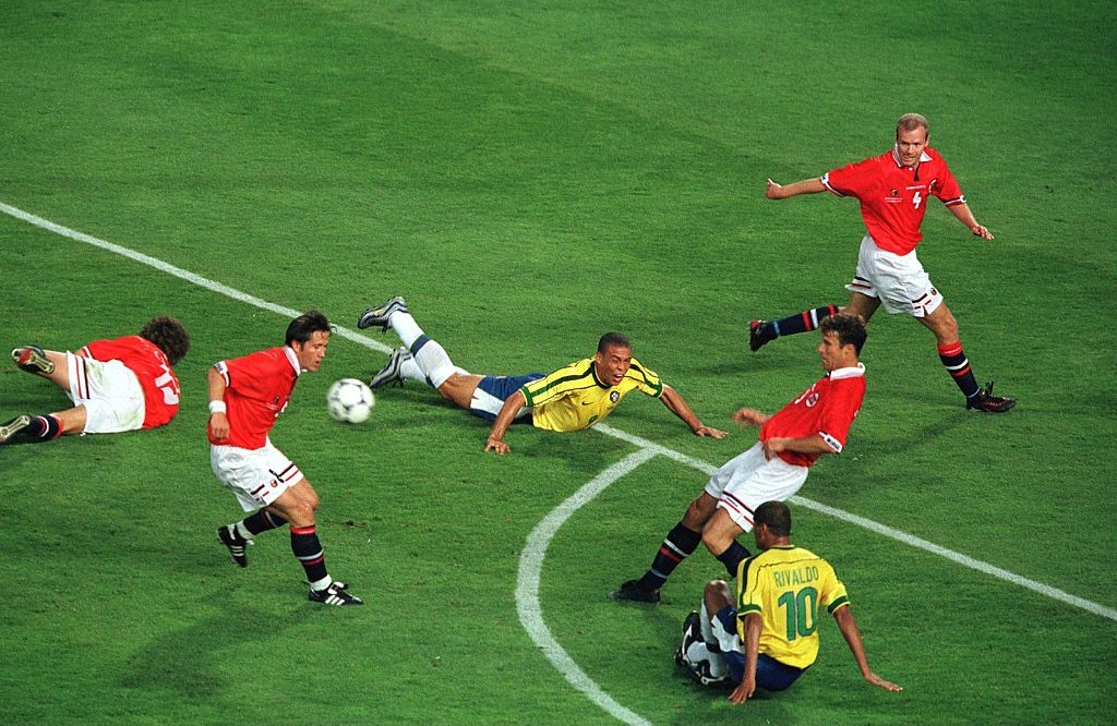 Esta era a seleção brasileira que perdeu para a Noruega na Copa de 1998