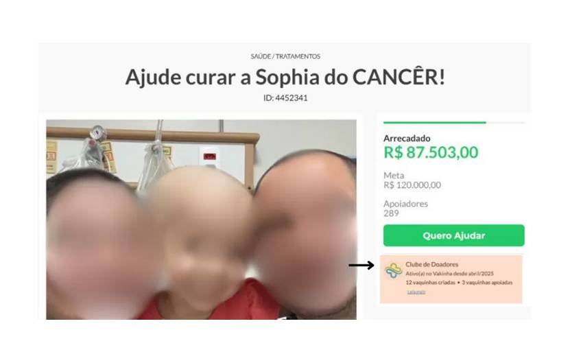 Golpe da criança doente com IA