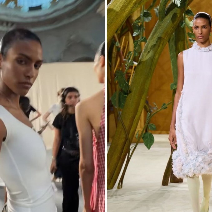 Modelo brasileira relata bastidor intenso na Semana de Moda de Paris
