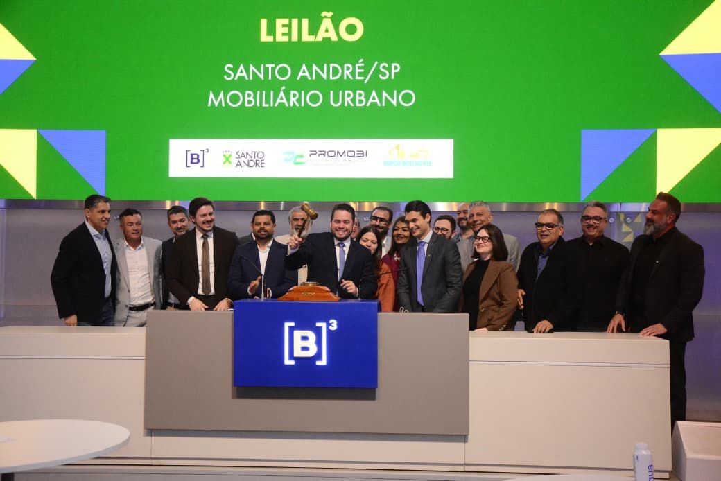 Santo André estreia na B3 com leilão de R$ 270 milhões