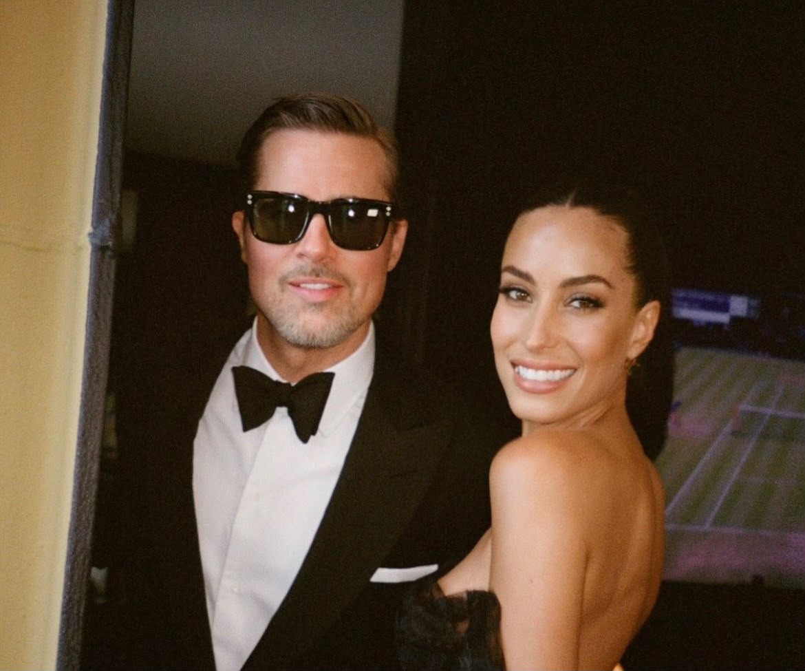 Brad Pitt oficializa namoro durante casamento de Taylor Swift