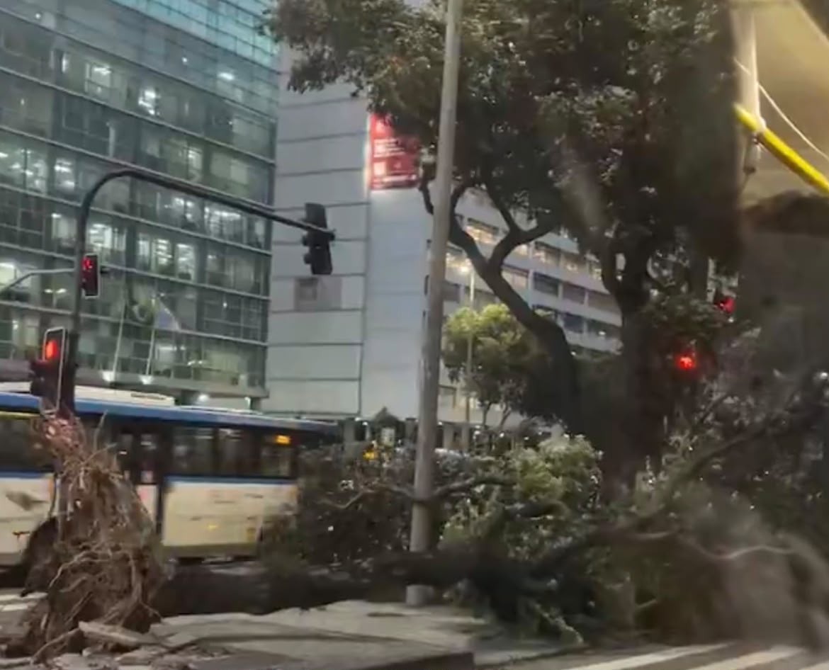 Ventos de mais de 90 km/h colocam Rio em estado de alerta; veja orientações
