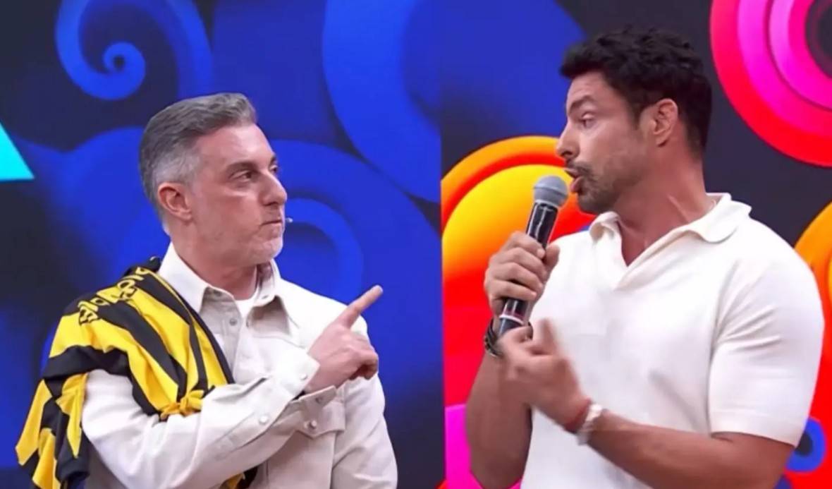 Pior da semana: o corte de Luciano Huck à crítica certeira de Cauã Reymond