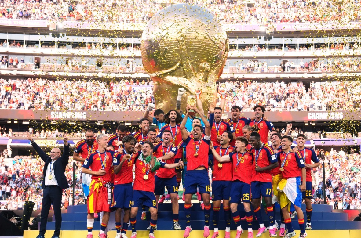 Fifa e Espanha apagam Trump de fotos oficiais do título da Copa do Mundo