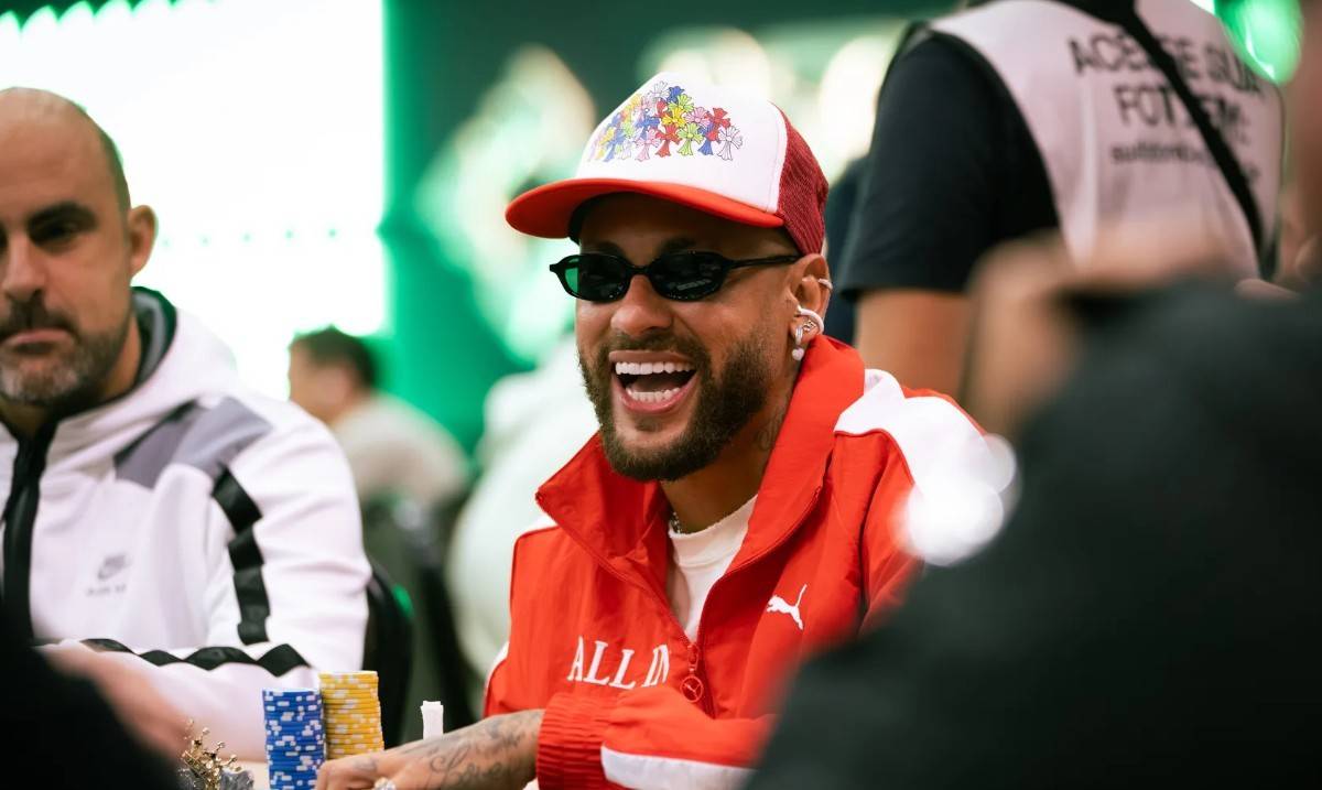 A nova polêmica de Neymar no pôquer e sem jogar pelo Santos