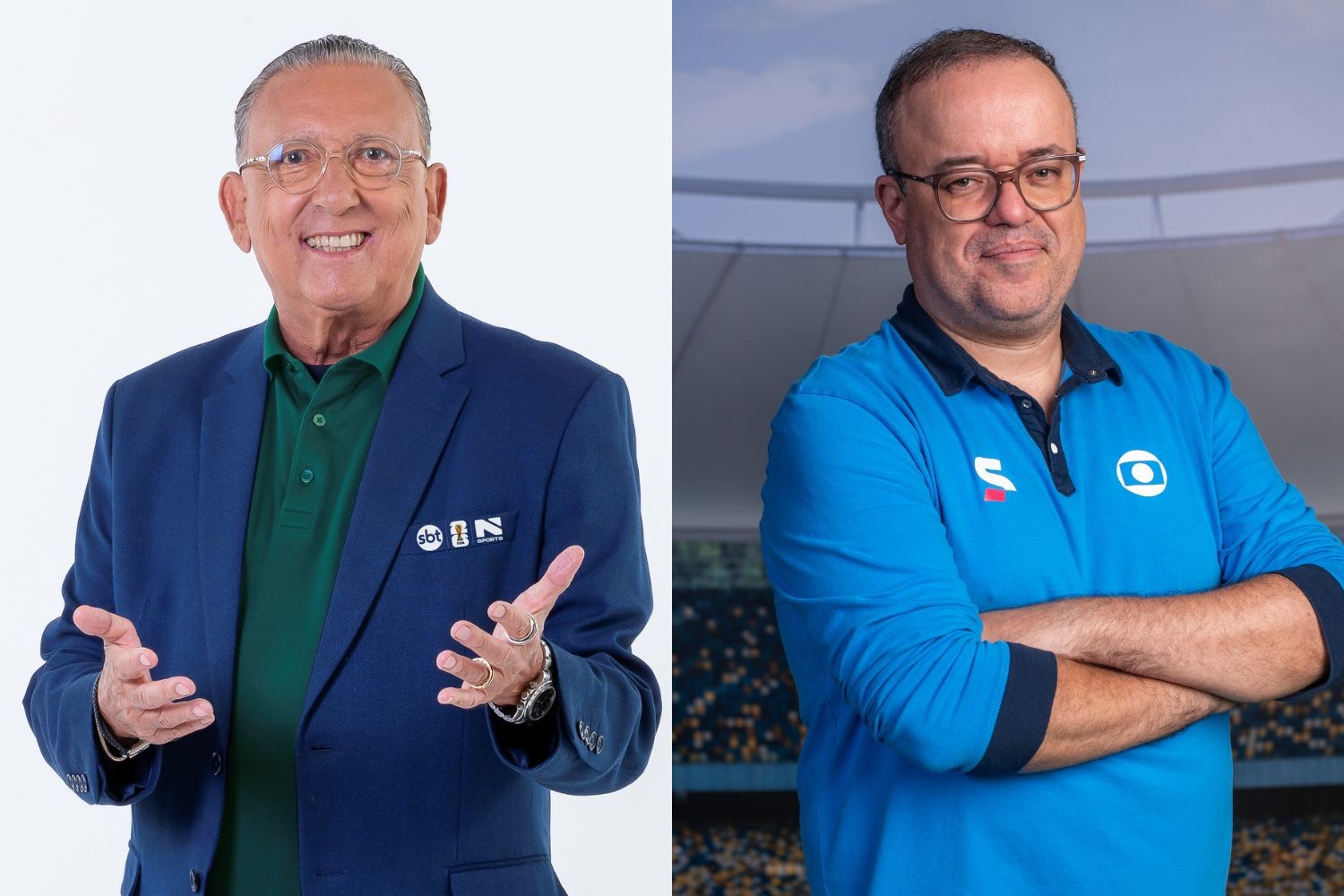 Galvão Bueno e Everaldo Marques detonam estrutura de transmissão da Copa nos EUA
