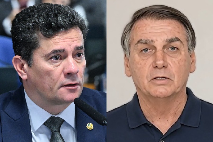 Ex-juiz, Sergio Moro ataca a Justiça para defender Jair Bolsonaro gerado por IA