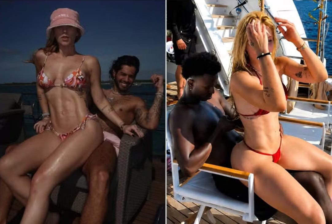 A comparação de mau gosto entre fotos de Virginia com Zé Felipe e Vini Jr.