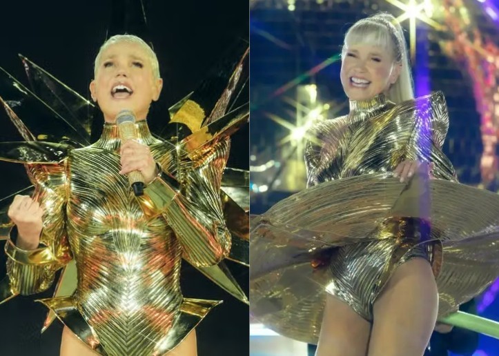 O que há de errado no figurino cavado de Xuxa em última turnê