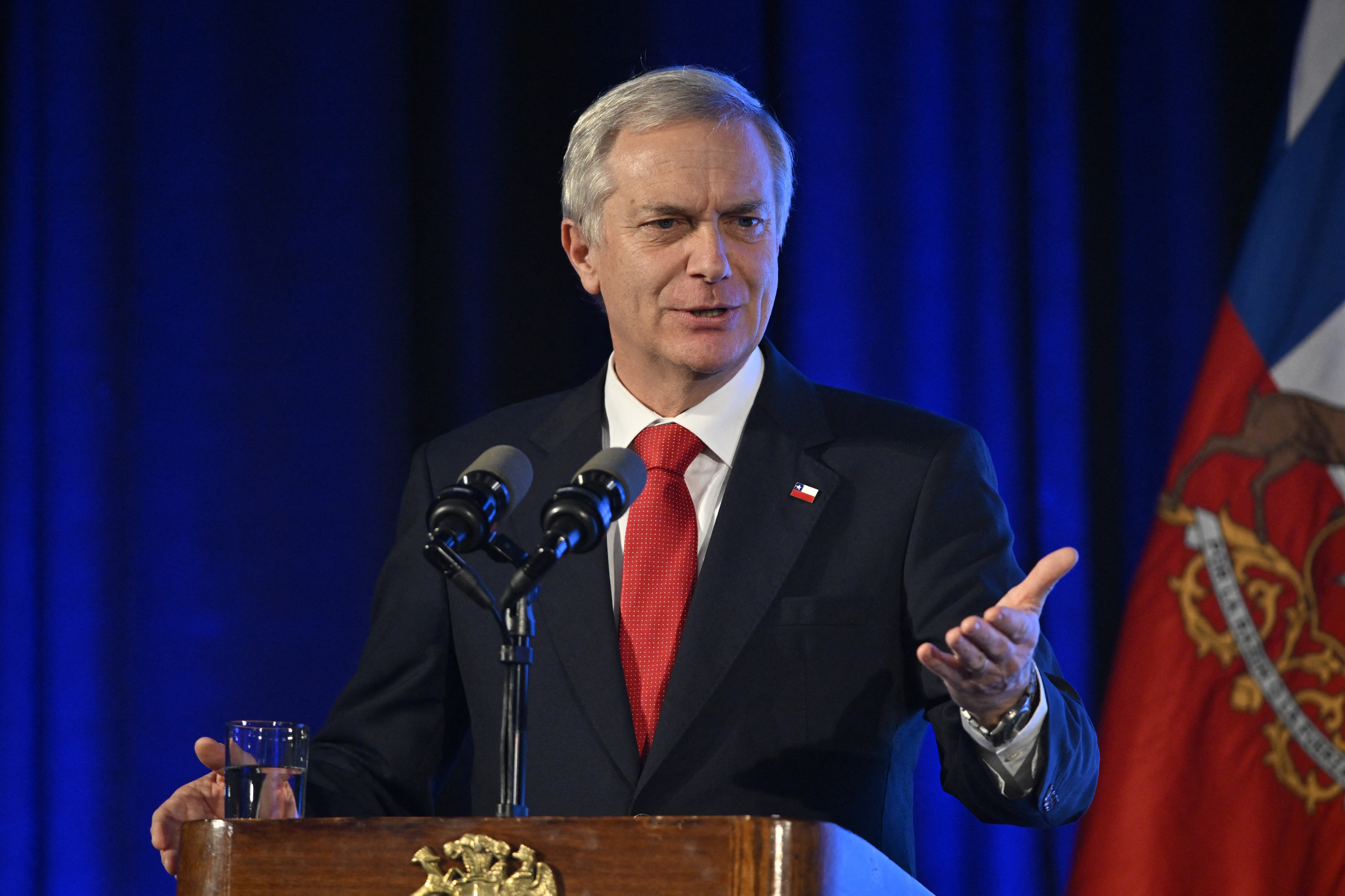 Kast anuncia megapacote de reformas contra o crime organizado no Chile
