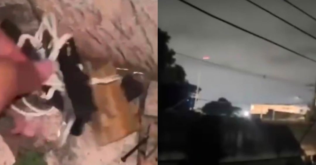 Explosivo lançado por drone atinge telhado de casa durante tiroteio no Complexo da Penha