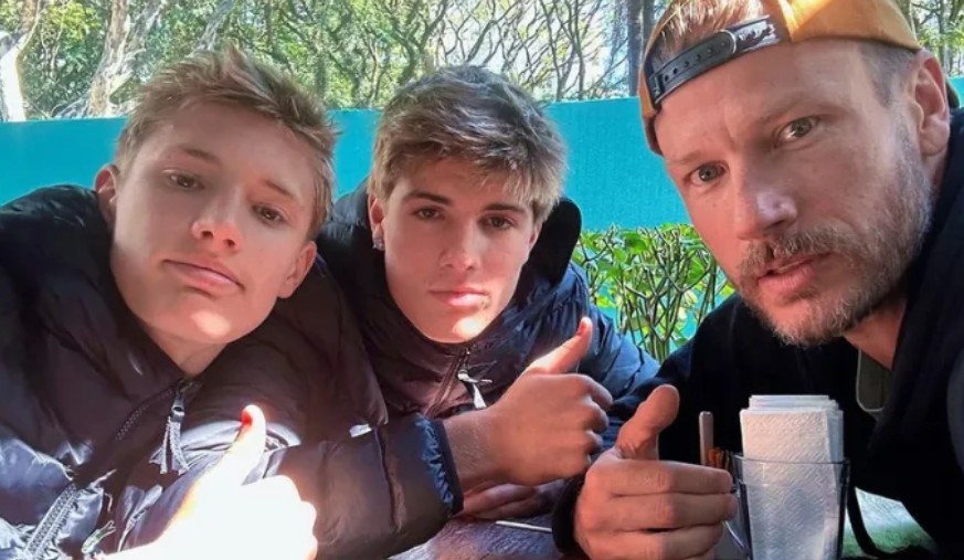 Filhos de Rodrigo Hilbert entregam manias que herdaram do pai