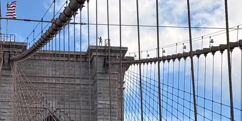 VÍDEO: Homem sobrevive após saltar nu de ponte em Nova York