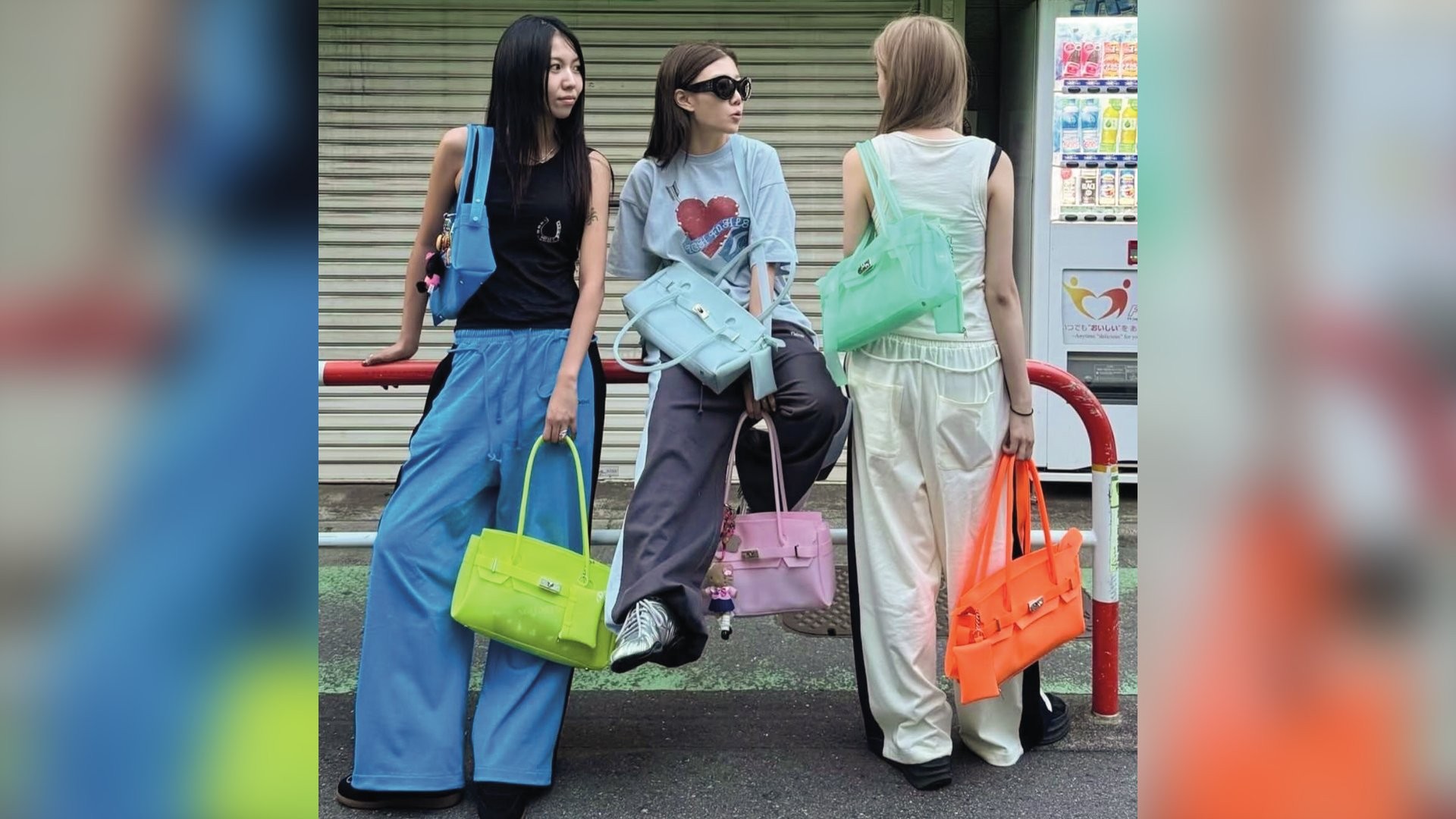 Paródias da famosa bolsa da Hermès, Jelly Firkins viram febre mundial