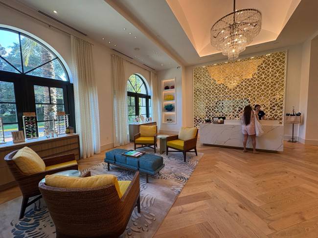 Spa do Alfond Inn: al&eacute;m de ter todas as comodidades de um hotel-boutique de luxo, o local se destaca por ter sua receita operacional l&iacute;quida destinada ao financiamento de bolsas de estudo do programa Alfond Scholars