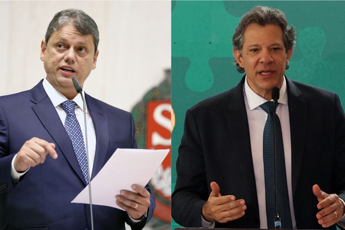 Pesquisa Quaest mostra como está o duelo entre Tarcísio e Haddad pelo governo de São Paulo
