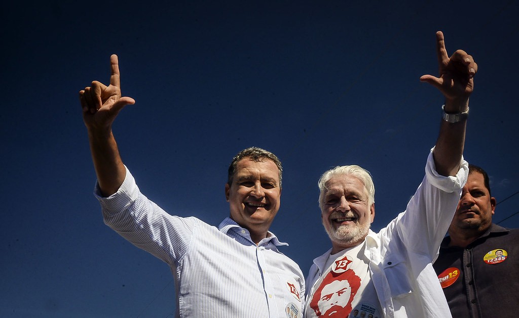 O desempenho de Rui Costa e Jaques Wagner para o Senado na Bahia, segundo a Quaest