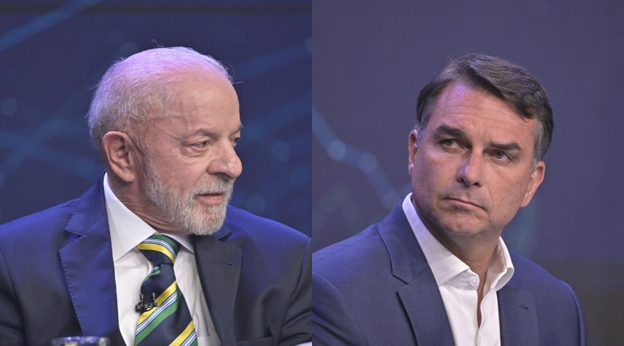 Primeiro debate entre Lula e Flávio Bolsonaro tem troca de acusações e poucas propostas