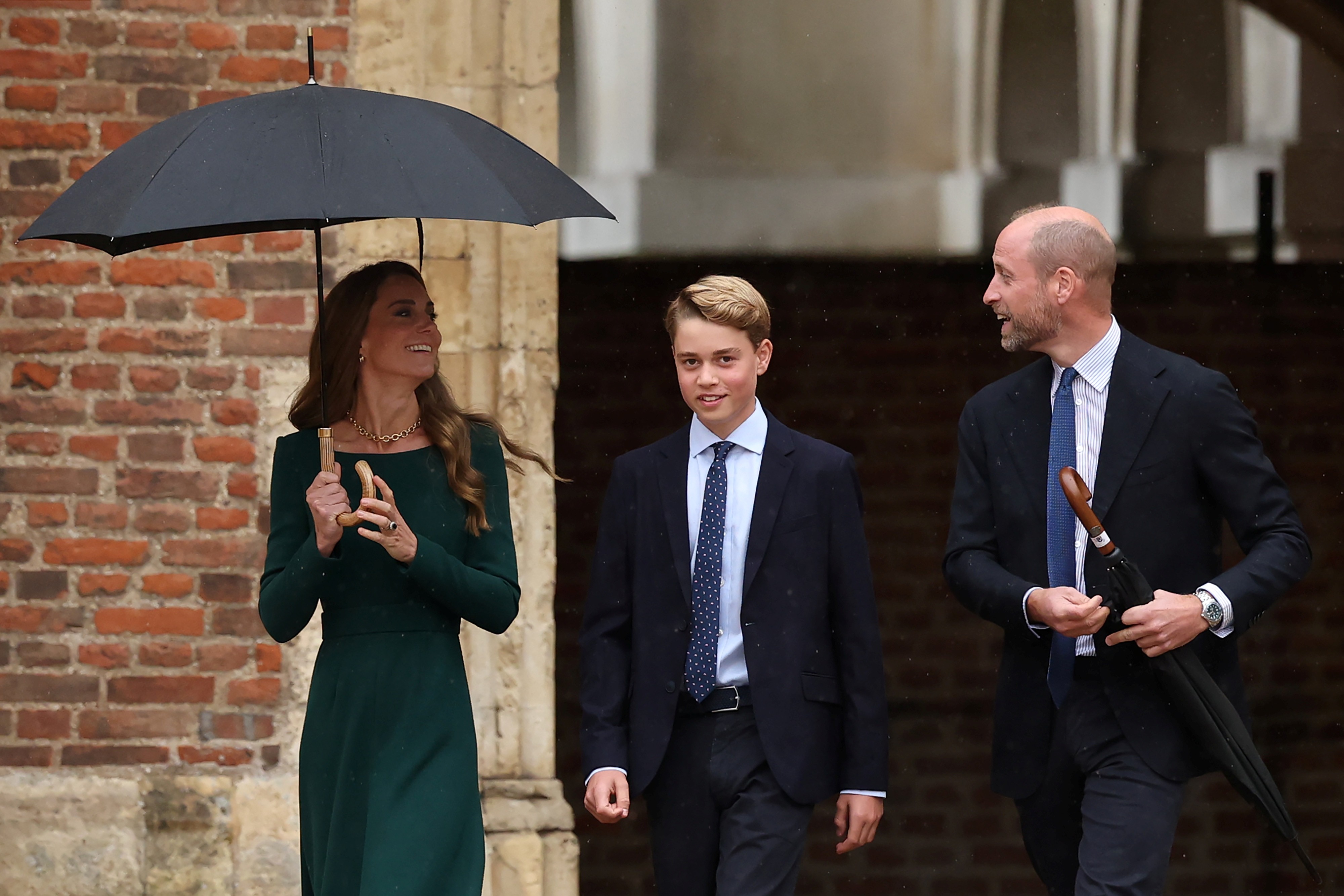 A reação de Kate Middleton à nova rotina do príncipe George