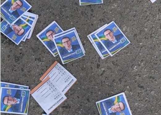 Paes denuncia ao TRE propaganda que o associa aos números do PT e do PL