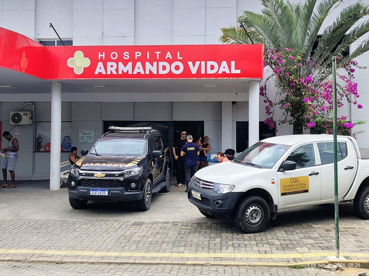 PF investiga suspeita de fraude em licitação milionária de hospital no Rio de Janeiro