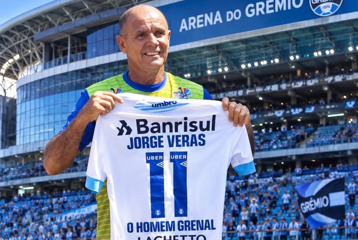 Morre o ex-jogador Jorge Veras, o ‘homem Grenal’, aos 67 anos