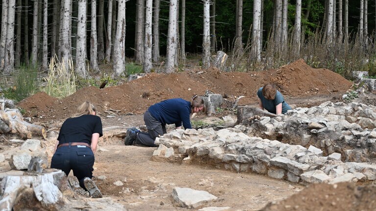 O templo romano descoberto poucos centímetros abaixo de floresta na Alemanha; confira vídeo