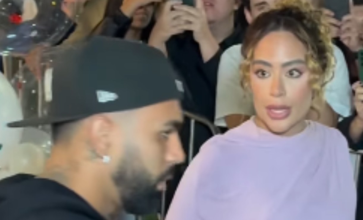 Leitura labial flagra ‘bronca’ de irmã de Neymar em Gabigol em festa de Mavie