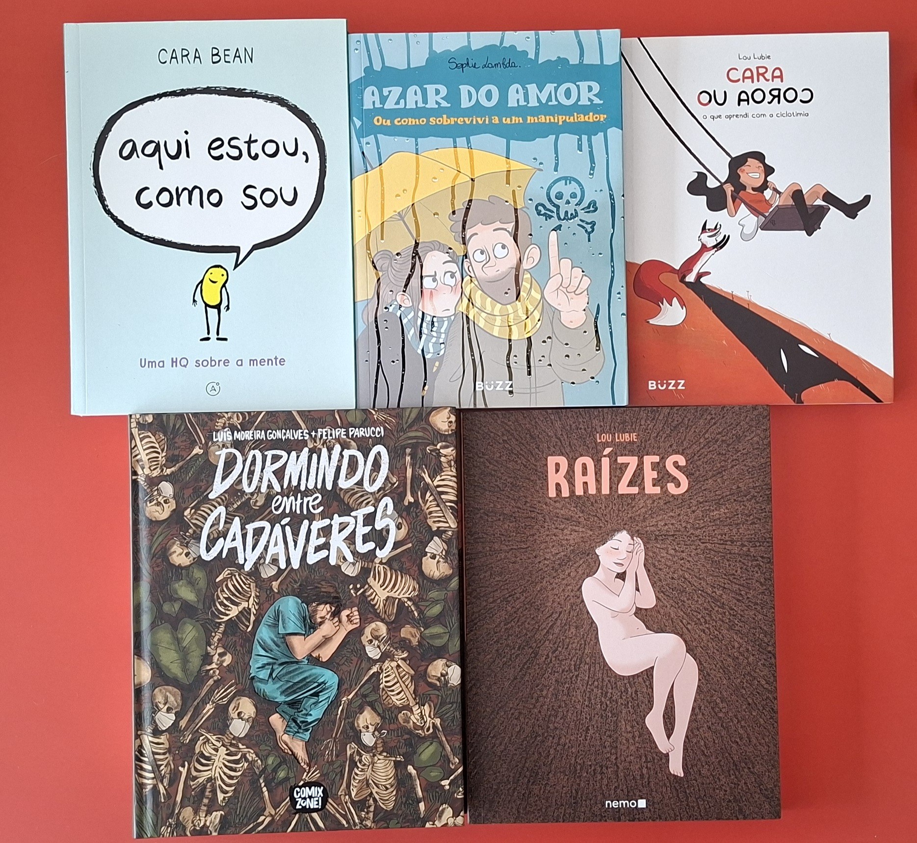 Cinco graphic novels que contam histórias sobre saúde mental