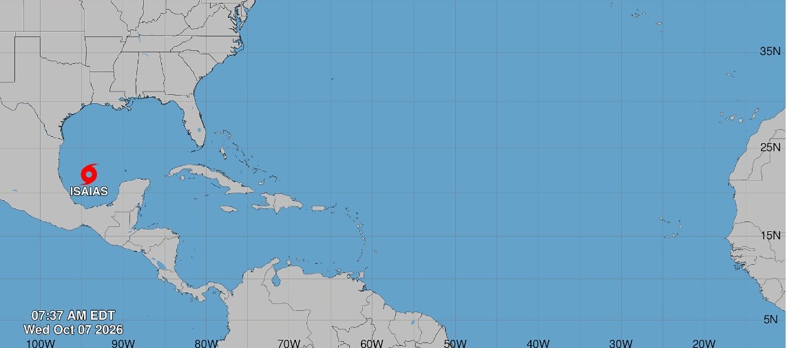 Tempestade no Golfo do México deve se tornar o primeiro furacão do ano no Atlântico